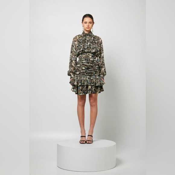 Elliatt Thalia Dress Multi Color -Size Large NWT - Picture 3 of 12